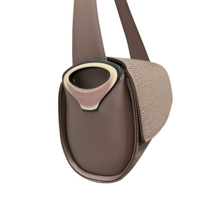 LV LOUIS VUITTON 水波紋 圓筒 肩背包 保證正品
