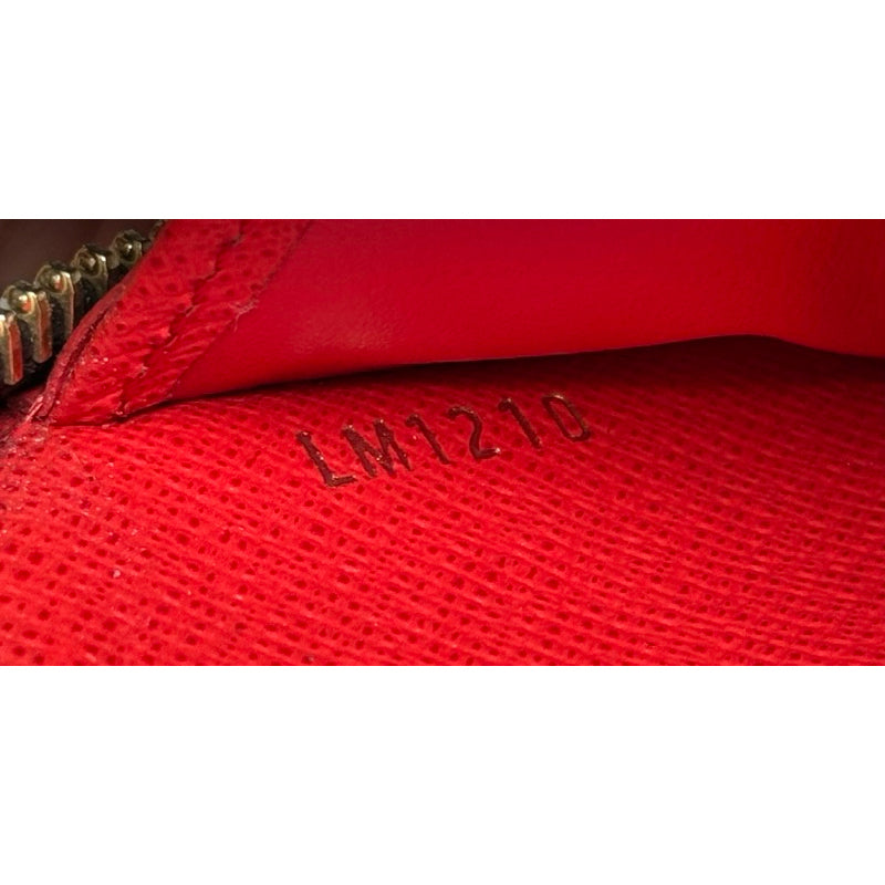 LV M41896 經典老花拉鍊長夾 內裏罌粟紅 保證正品