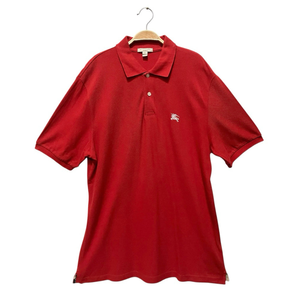 BURBERRY 紅色 POLO衫 保證正品