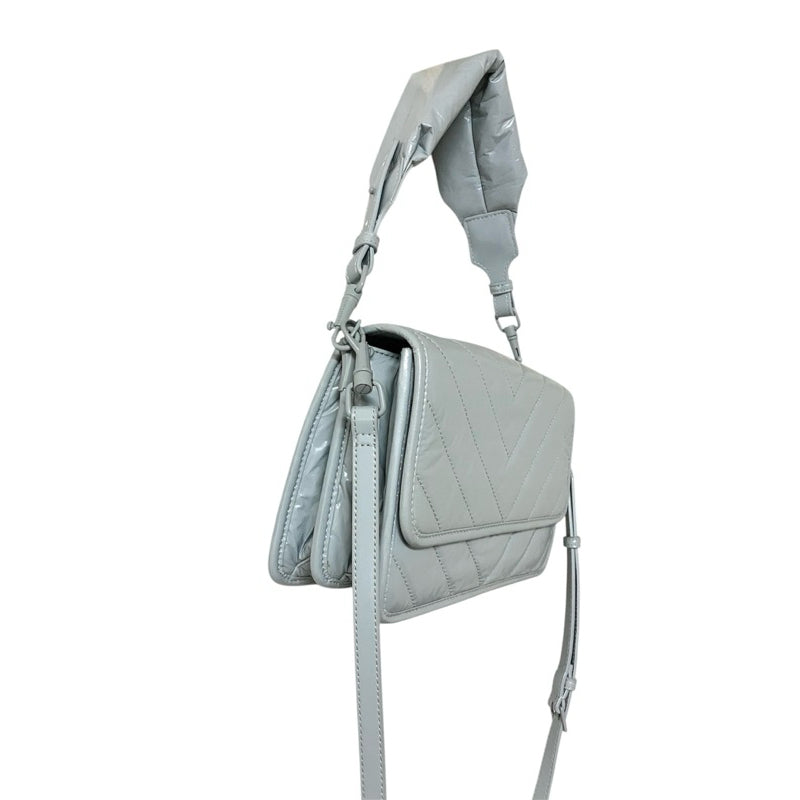 CHARLES & KEITH 淡水藍色 手提 斜背包