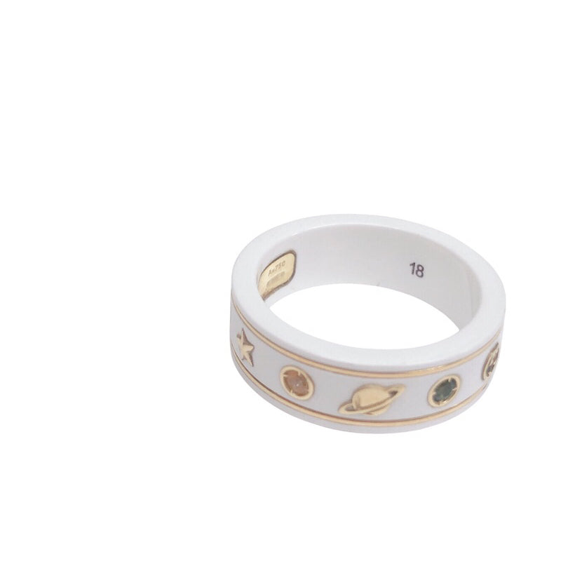 GUCCI ICON系列 18K 鋯石戒指 保證正品