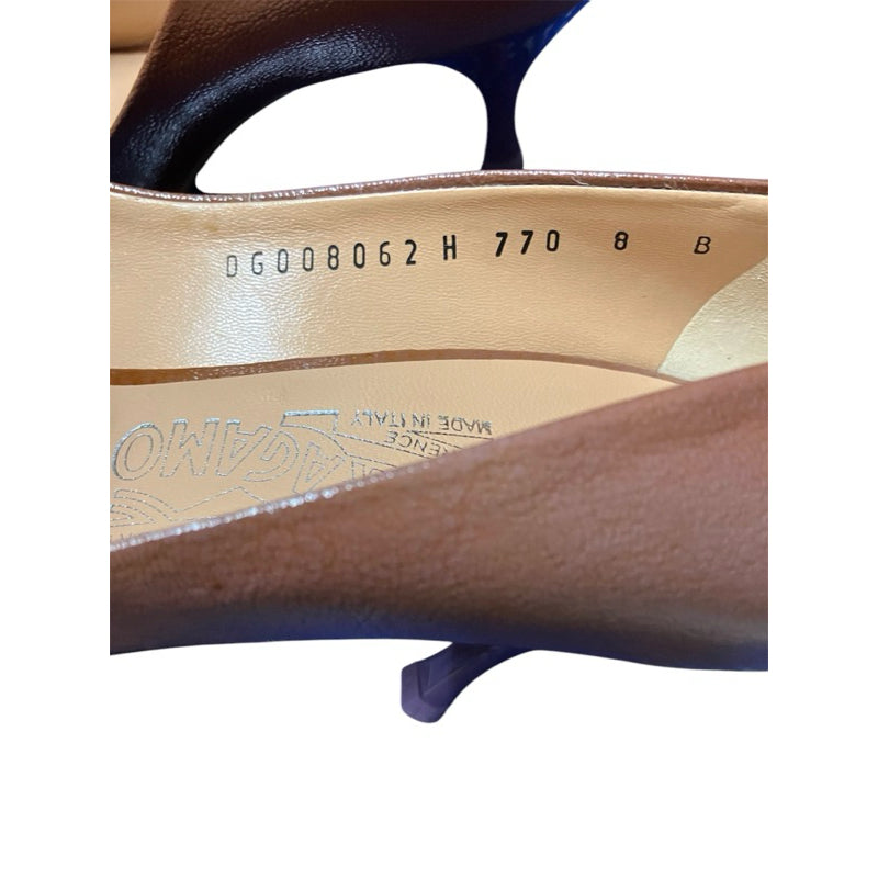 FERRAGAMO 菲拉格慕 中跟鞋  魚口鞋 保證正品