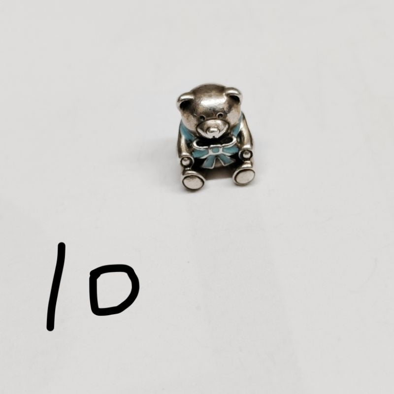 PANDORA 潘朵拉 潘多拉 串珠 愛心 機車 蜂蜜 皇冠 熊玩偶 I love you 保證正品