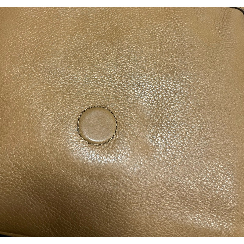 TORY BURCH 咖啡色 磁吸式掀蓋 斜背包 保證正品