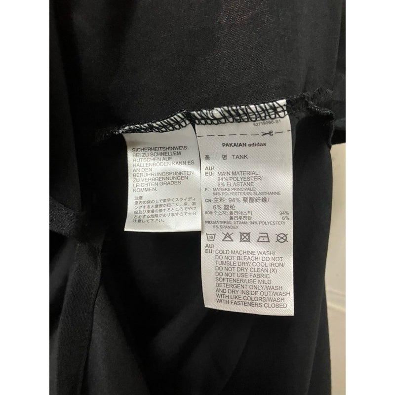ADIDAS 愛迪達 滿版LOGO 反光 無袖背心 保證正品