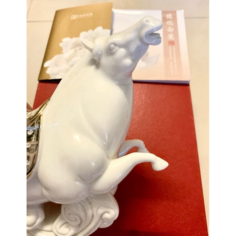 德化白瓷 楊德寶 馬上有錢 收藏割愛出清
