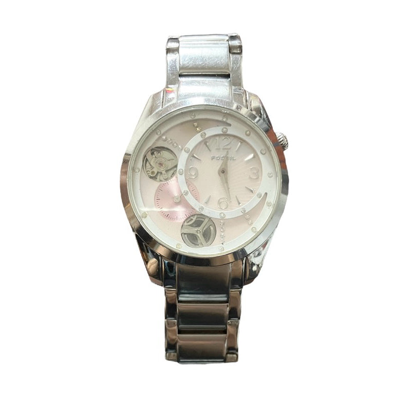 FOSSIL 貝母面機械錶