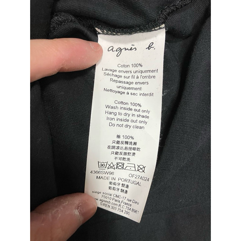 AGNES.B 男生 薄款 長袖T恤 保證正品