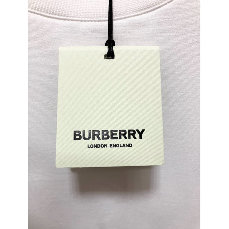 BURBERRY 白色 LOGO 短袖T恤 保證正品