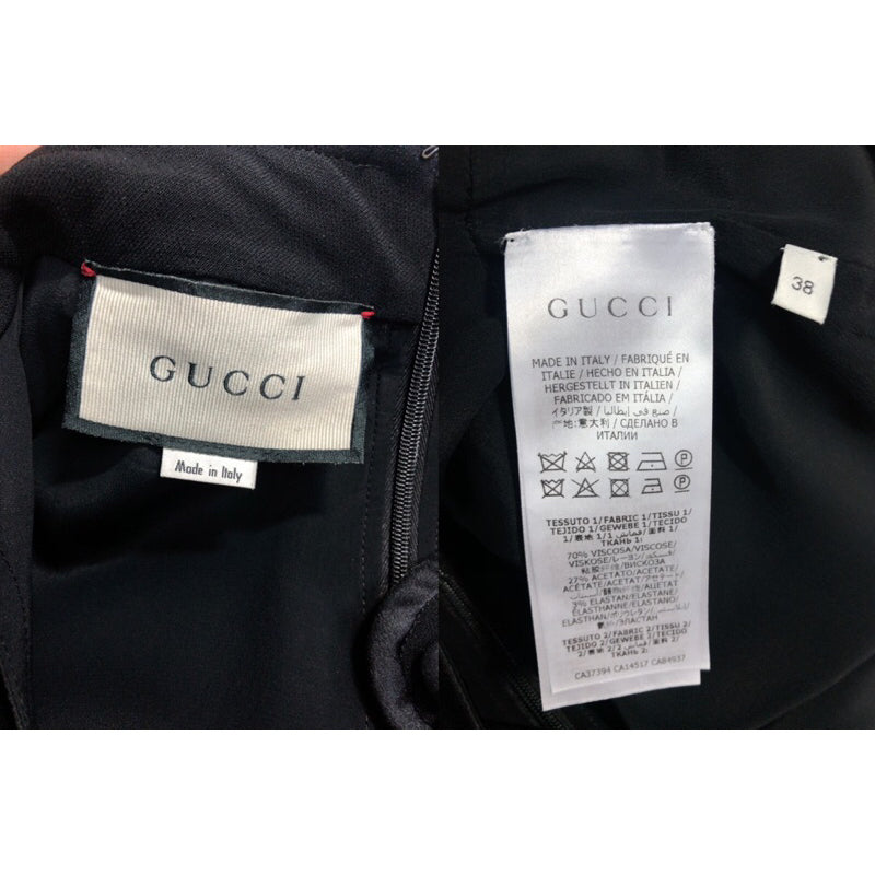 GUCCI 心型簍空 連身洋裝 洋裝 保證正品