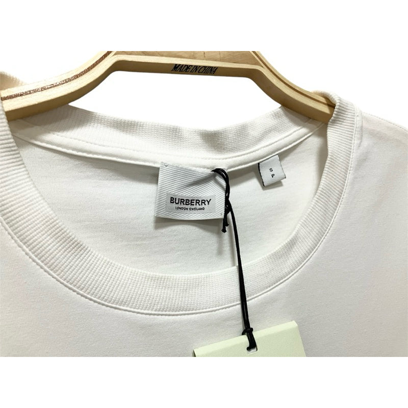 BURBERRY 白色 LOGO 短袖T恤 保證正品
