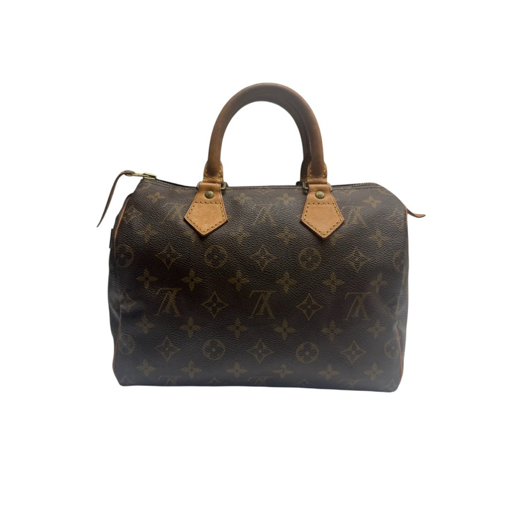 LV SPEEDY 25 經典老花 手提包 保證正品