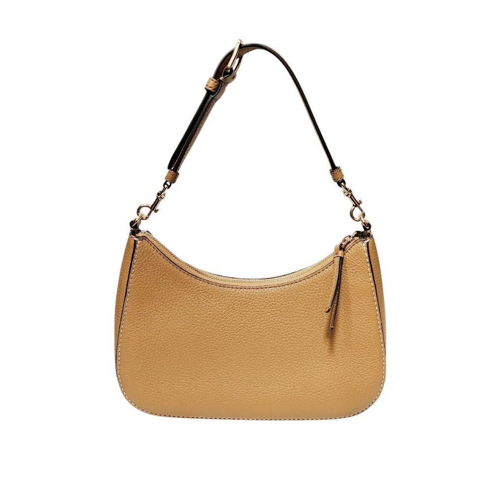TORY BURCH THEA 半月包 土黃色 駝色 手提包 小包 保證正品