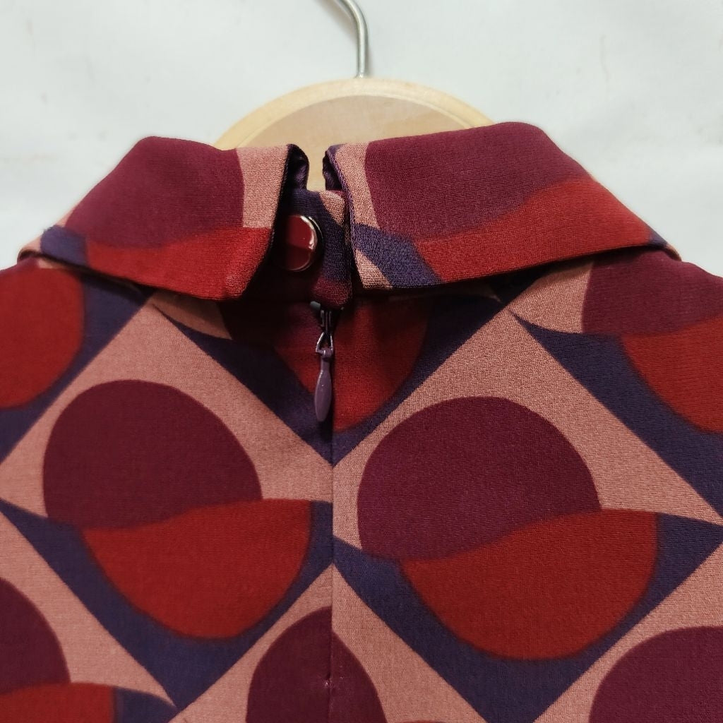 MARC BY MARC JACOBS 半圓 三角 幾何 圖形 洋裝 紅色 保證正品