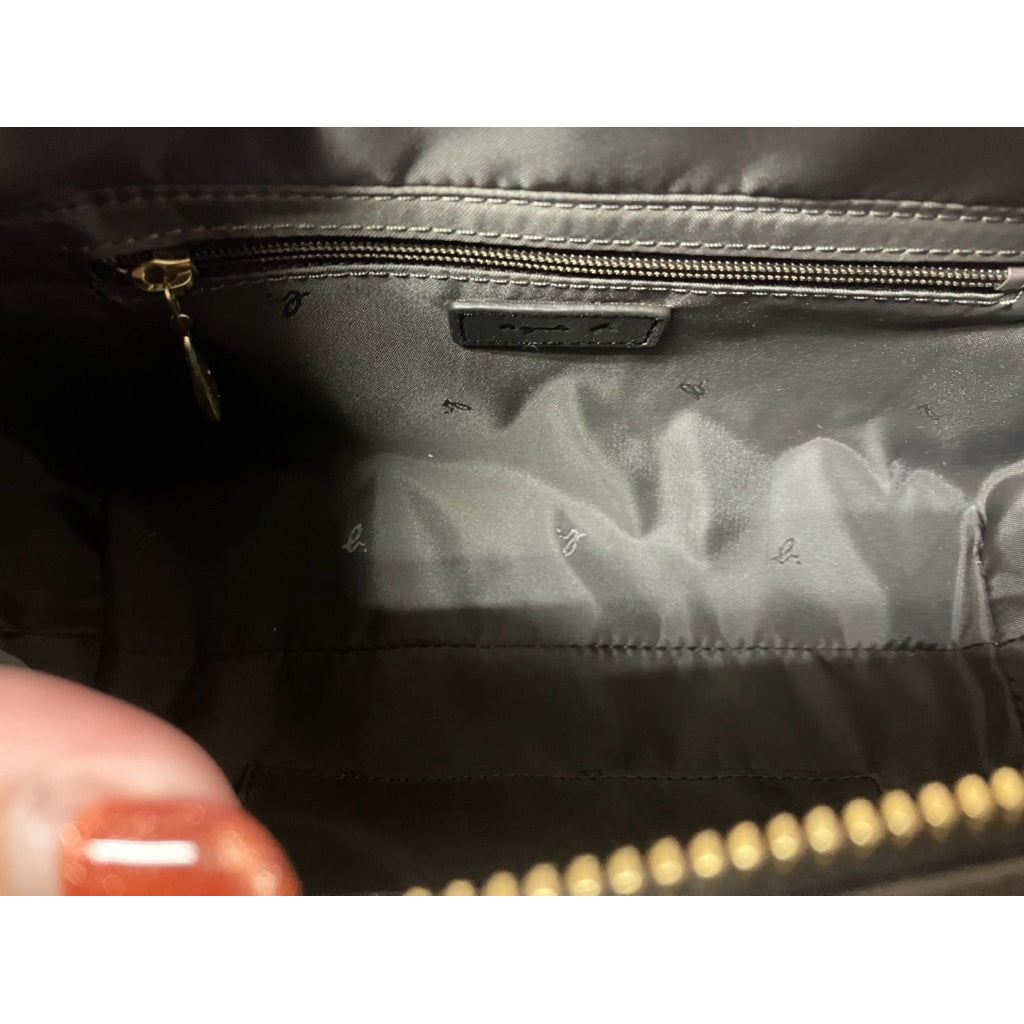 全新品！！！AGNES.B 咖啡棕 天然皮革 斜背包 保證正品