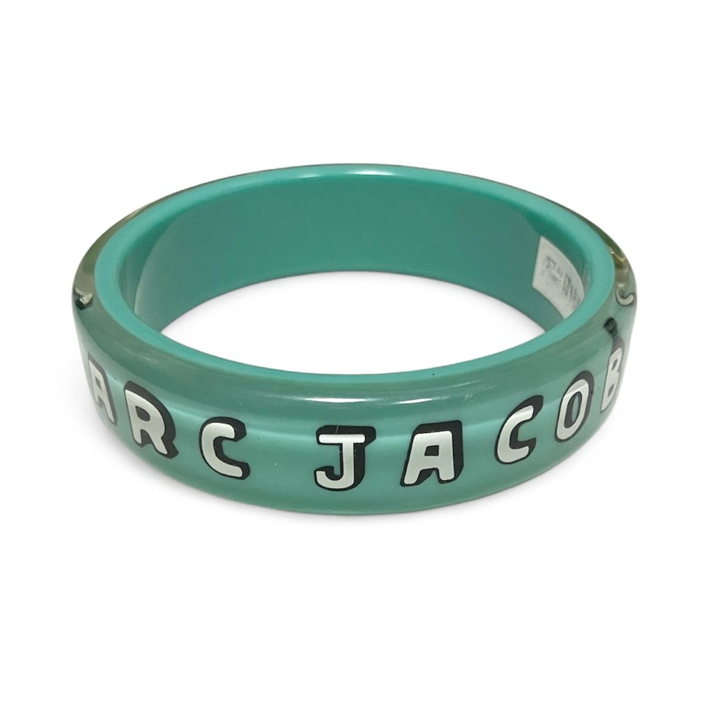 MARC JACOBS 綠色 壓克力 手環 保證正品