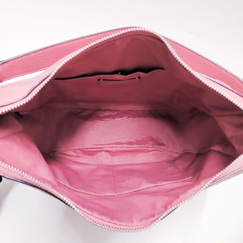 COACH F31466 蔻馳 斜背包 肩背包 皮粉色 保證正品