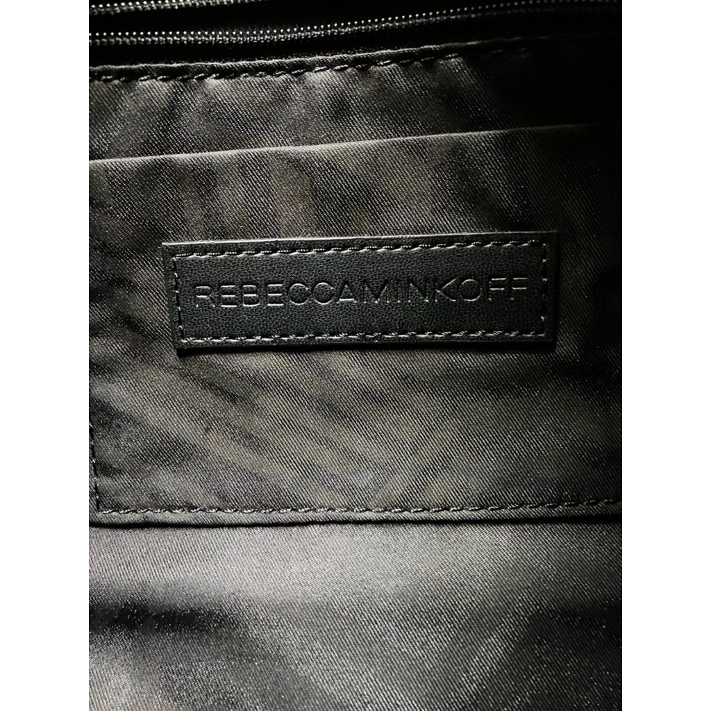 REBECCA MINKOFF 黑色 流蘇 鏈帶包