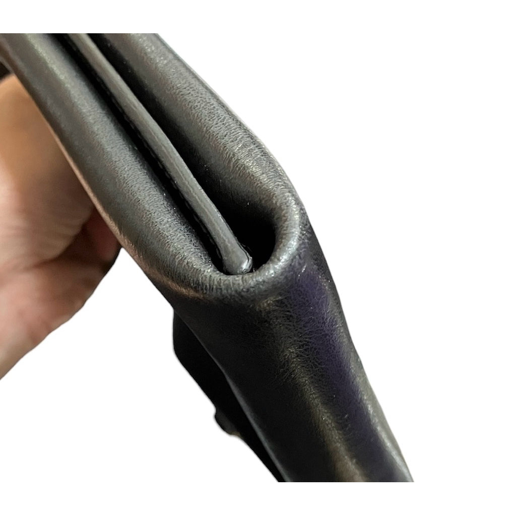 GIANNI CHIARINI 黑色 真皮 斜背包