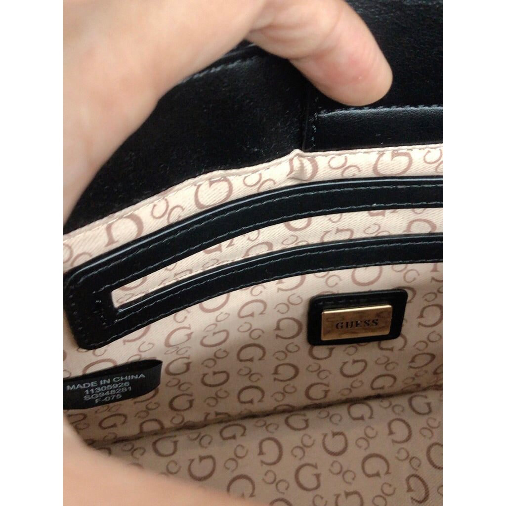 全新品❗️GUESS 全新 深灰色 手提 斜背 小方包 保證正品