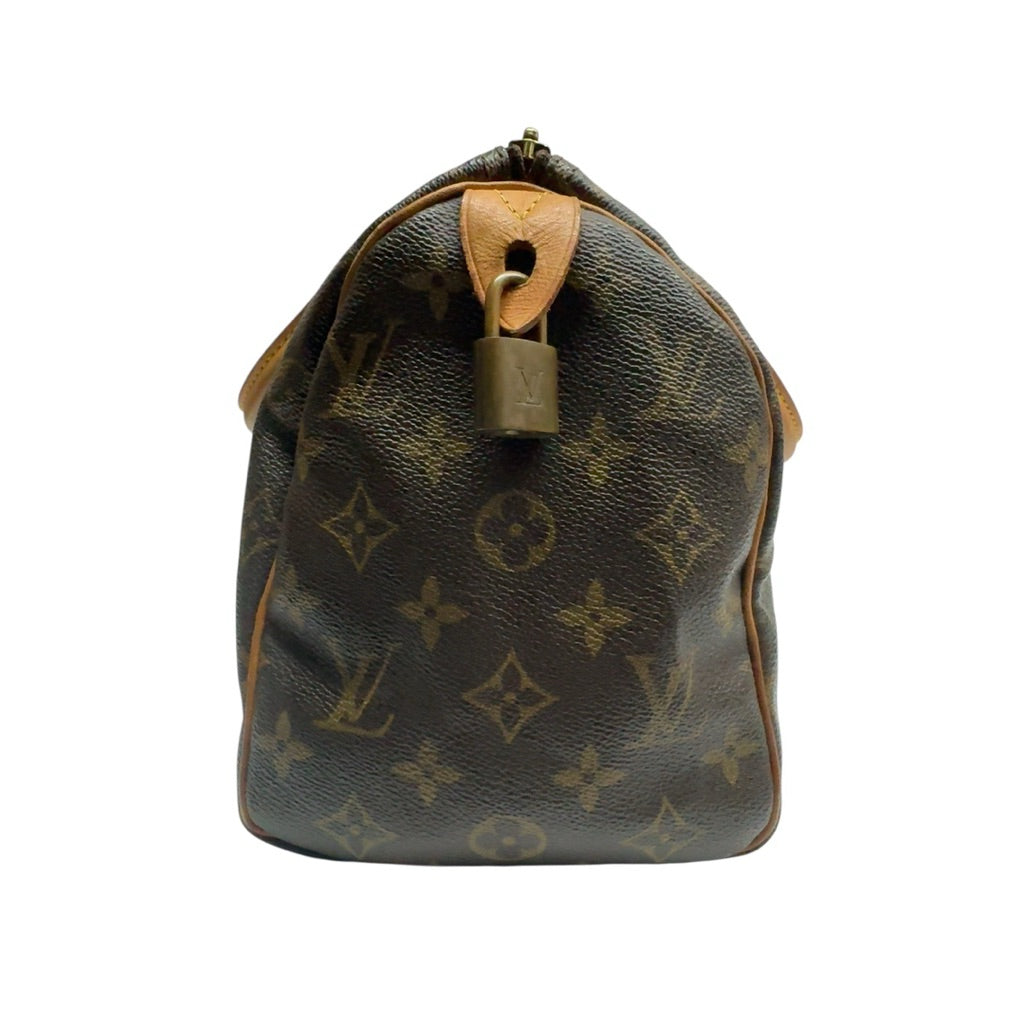 LV SPEEDY 25 經典老花 手提包 保證正品