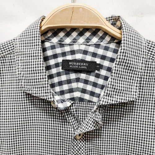 BURBERRY 博伯利 BLACK LABLE 襯衫 黑白 條紋 保證正品