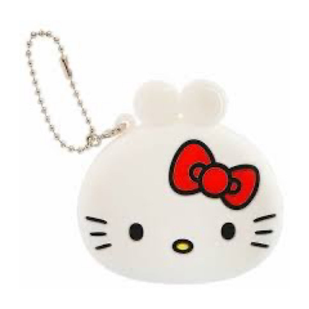 HELLO KITTY SANRIO 矽膠 耳朵 扣子 零錢包 保證正品