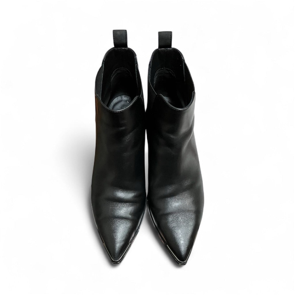 ACNE STUDIOS JENSEN 黑色 真皮 短靴