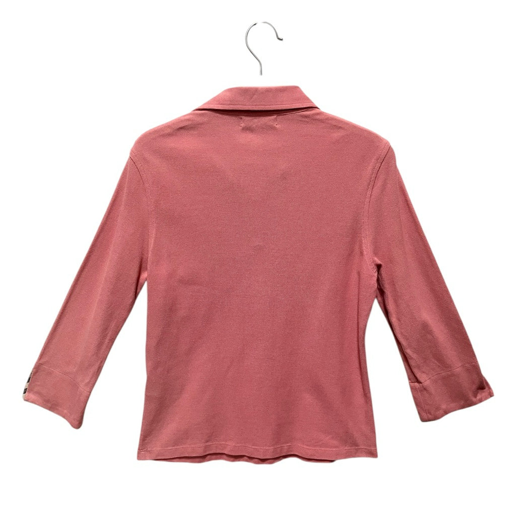 BURBERRY 粉色 POLO衫 保證正品
