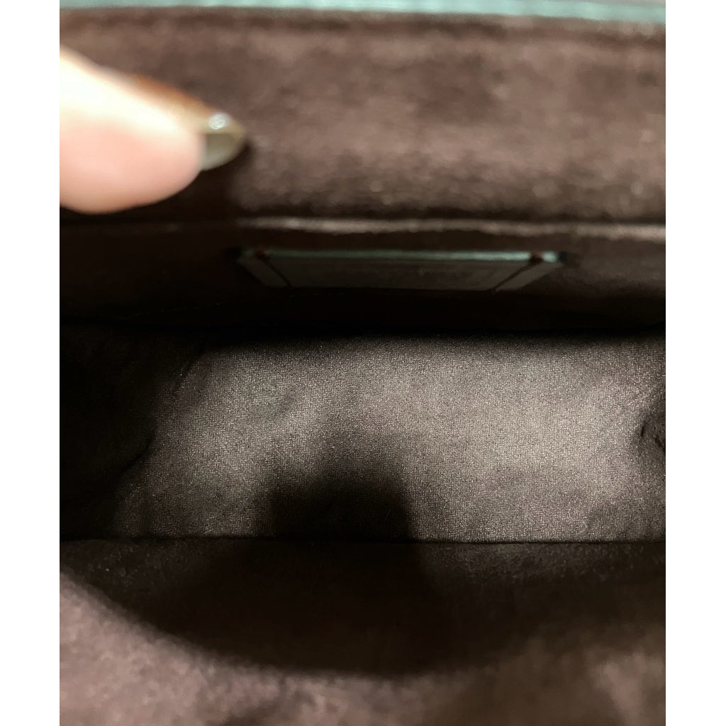 COACH 藍粉 經典老花 拼接 斜背包 保證正品