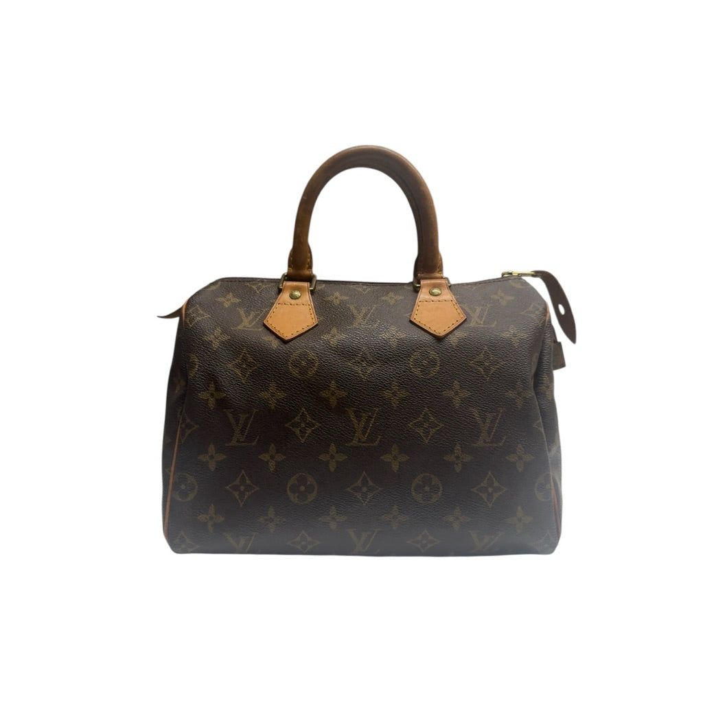LV SPEEDY 25 經典老花 手提包 保證正品