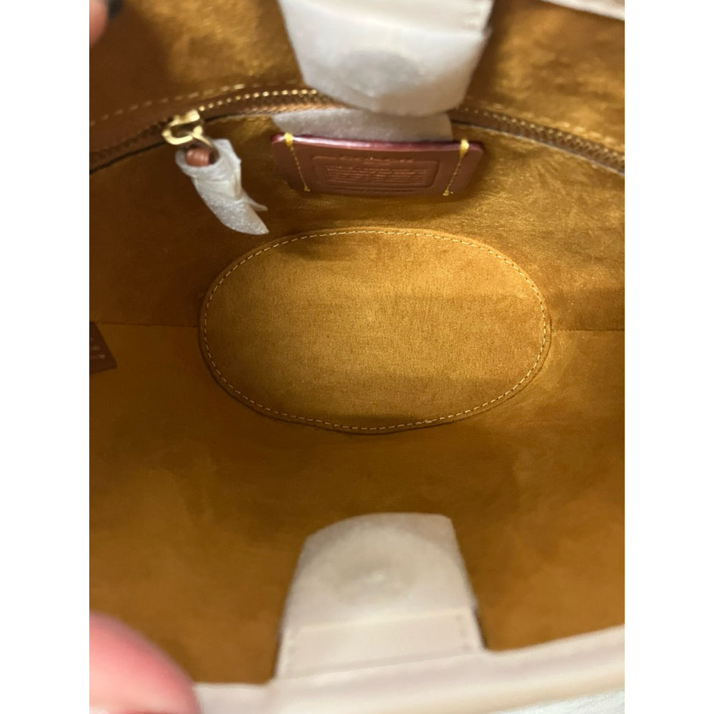 全新❗️❗️❗️COACH DAKOTA 16 白色 牛皮 肩背包 保證正品