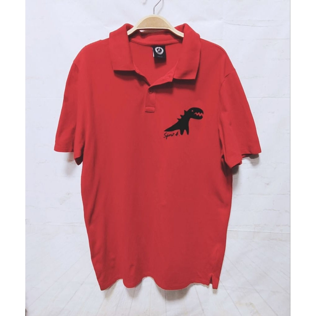 AGNES B POLO衫 短袖 紅色 保證正品