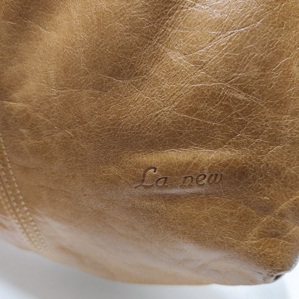 LA NEW 真皮 手提包 肩背包 保證正品