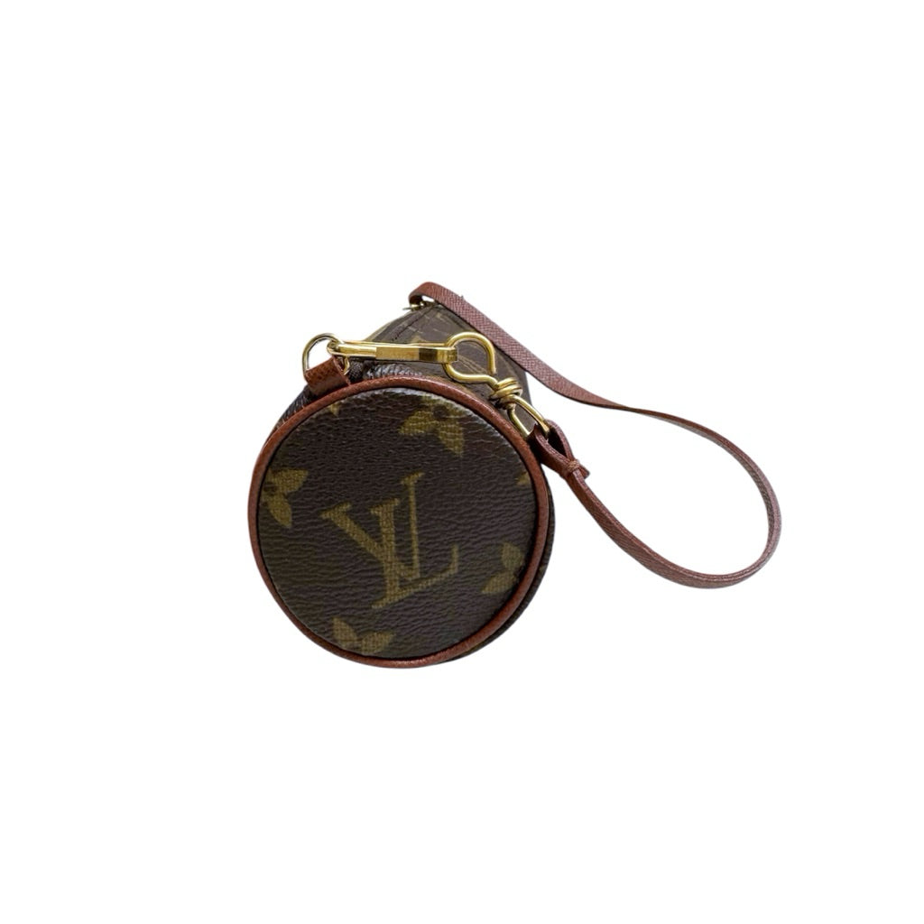 LV mini papillon 迷你 圓筒包 手提包 保證正品