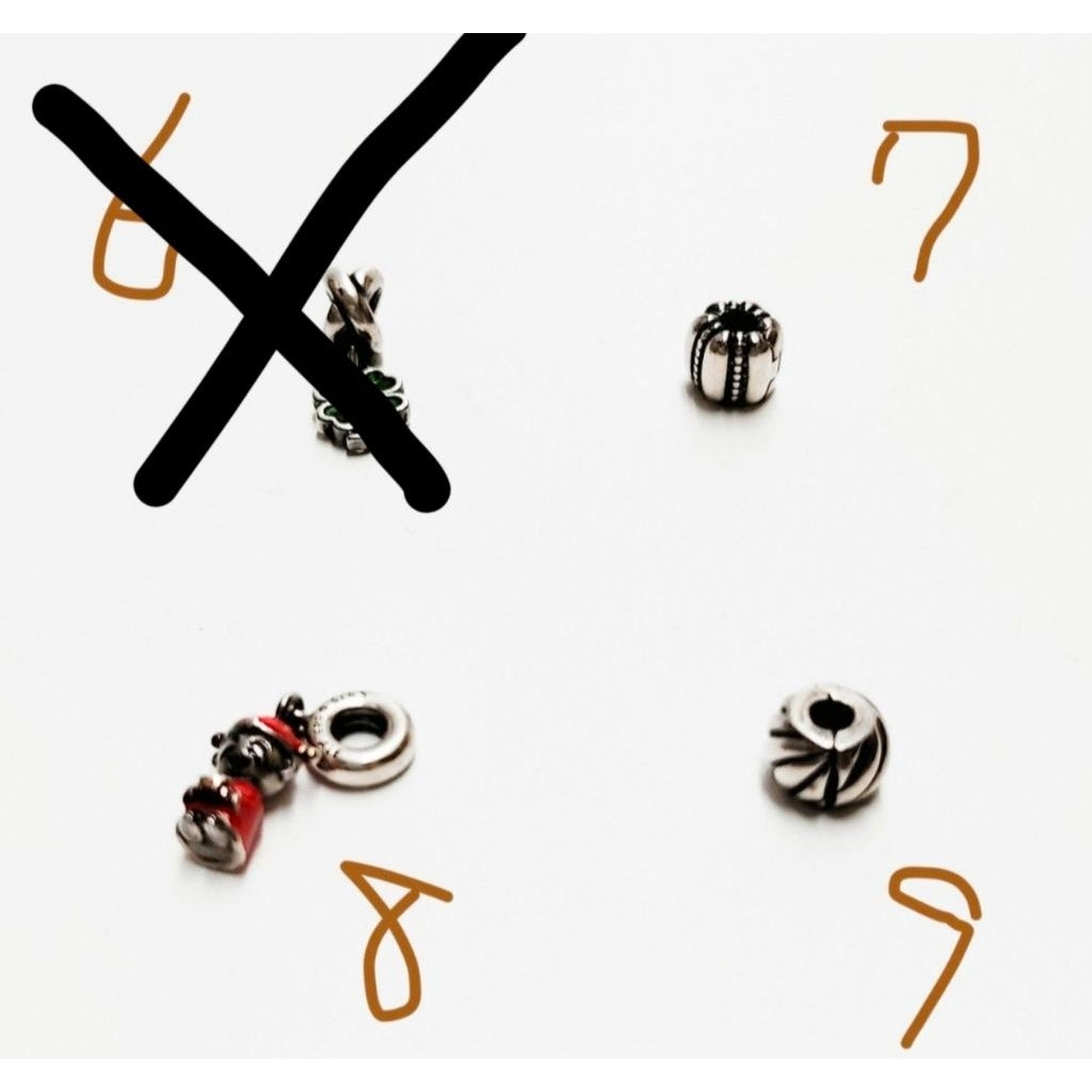 PANDORA 潘朵拉 串珠 保證正品 財神爺 藍琉璃 黑琉璃 黃色愛心 幸運草 南瓜 英國雙層巴士 聖誕襪