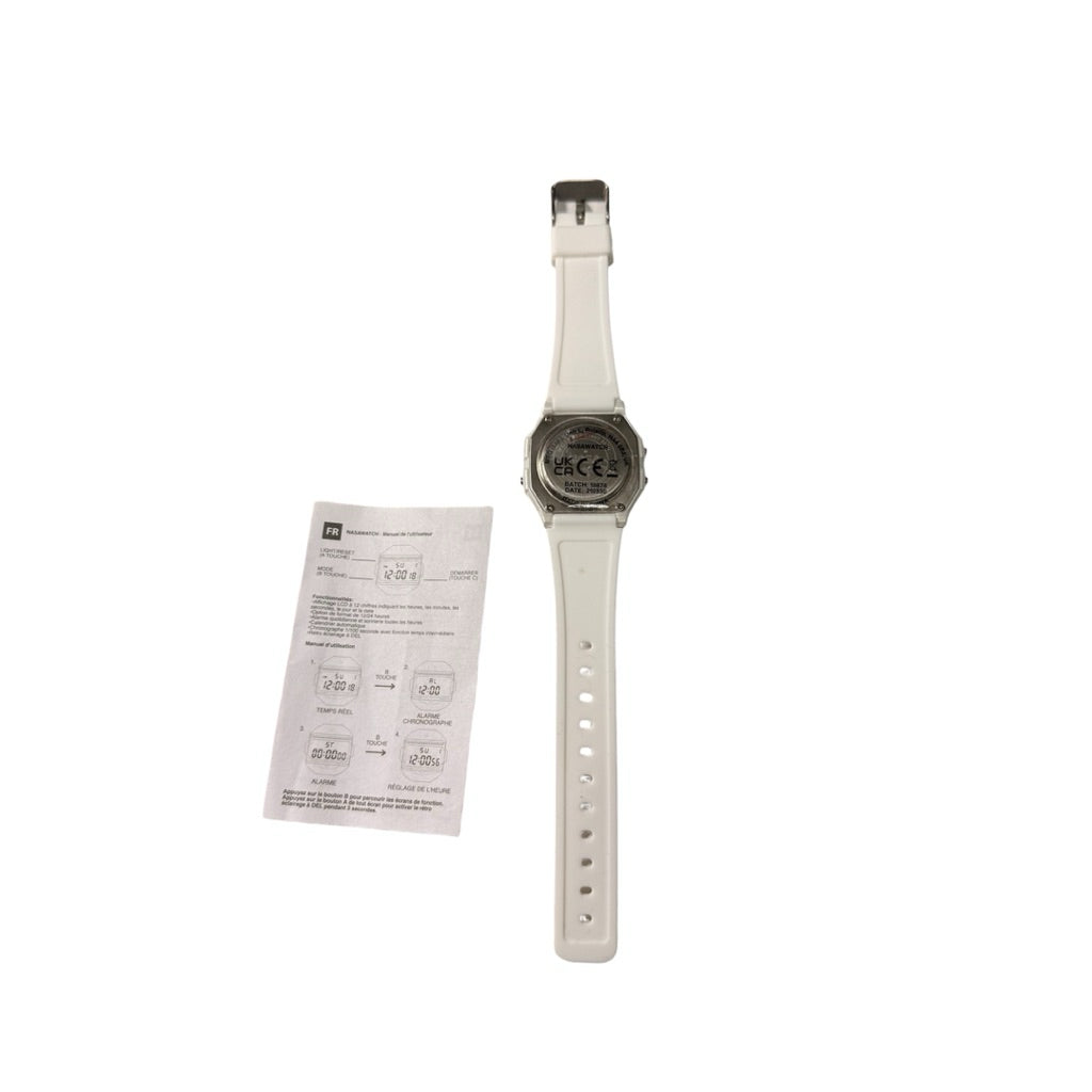 NASA x CASIO 卡西歐 復古 電子錶 紅白配色 全新品