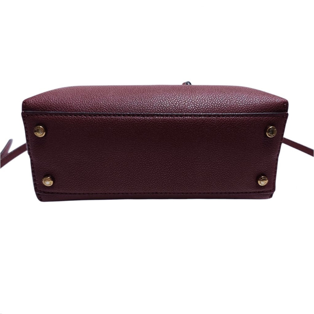 CHARLES & KEITH 斜背包 肩背包 小包 暗酒紅色 保證正品