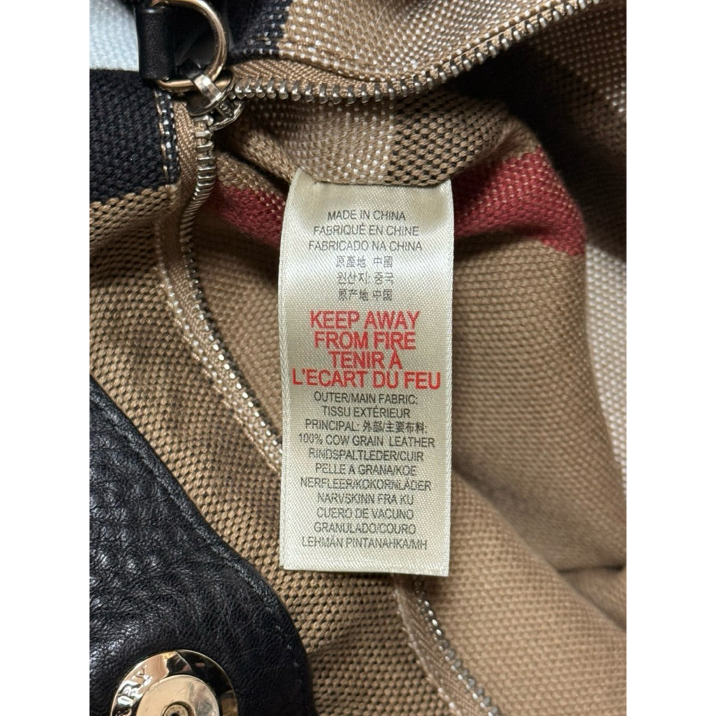 BURBERRY 3963675 MAIDSTONE 真皮格紋包 保證正品