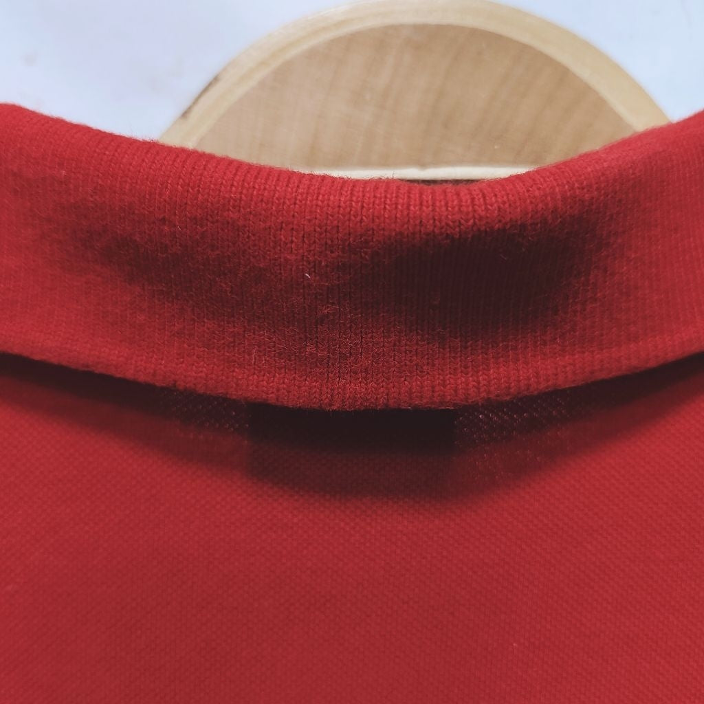 AGNES B POLO衫 短袖 紅色 保證正品