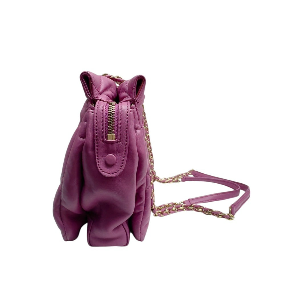 Ferragamo 菱格鏈條 肩背包