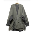 MELSIGN 軍綠色 雙口袋 扣式 外套