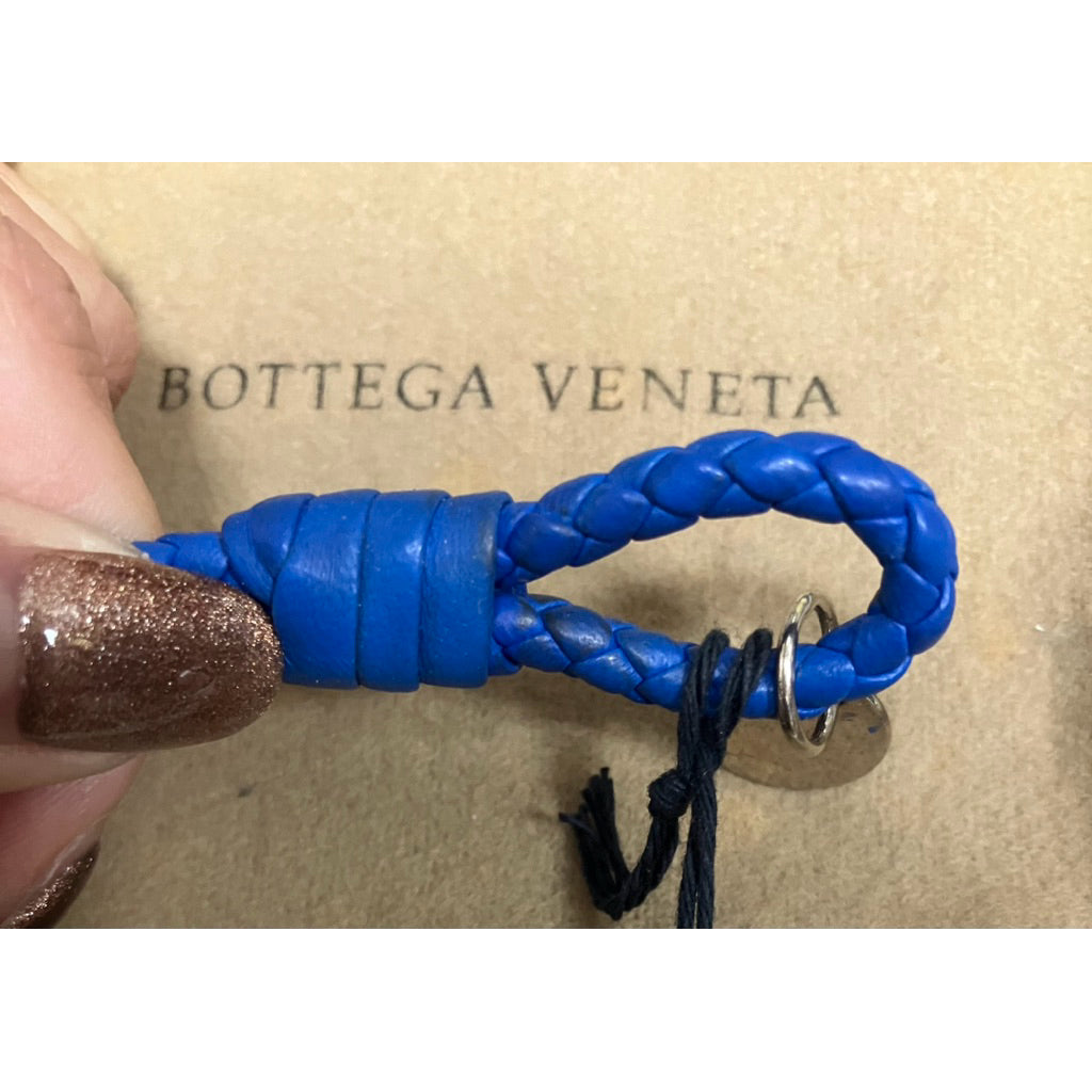 BOTTEGA VENETA 藍色 編織 手環 保證正品