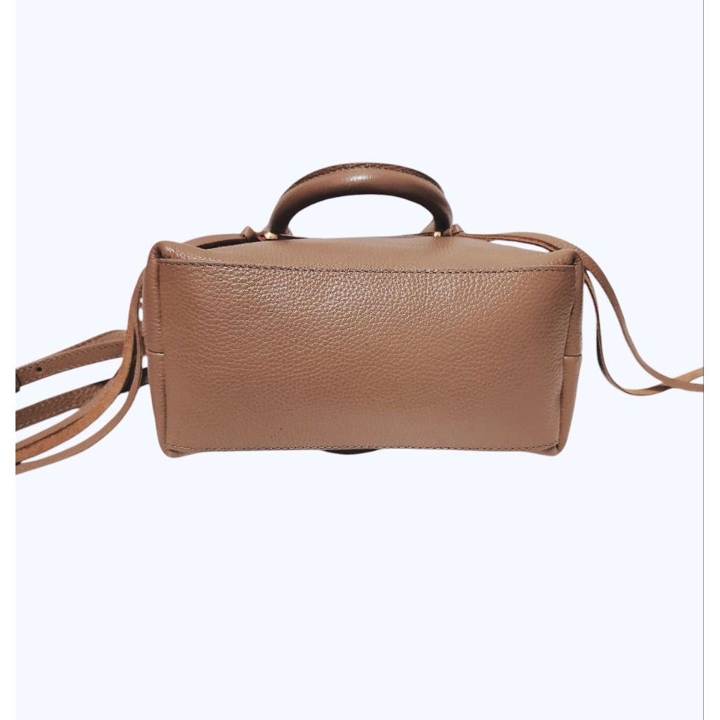 REBECCA MINKOFF Hudson Moto Mini 側背包 斜背包 褐色 可可棕色 保證正品