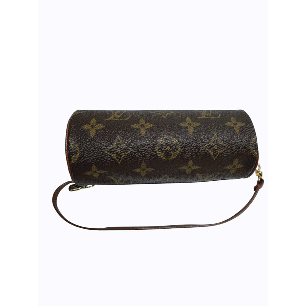 LV mini papillon 迷你 圓筒包 手提包 保證正品