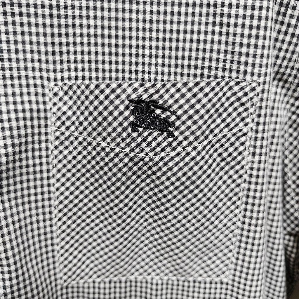 BURBERRY 博伯利 BLACK LABLE 襯衫 黑白 條紋 保證正品