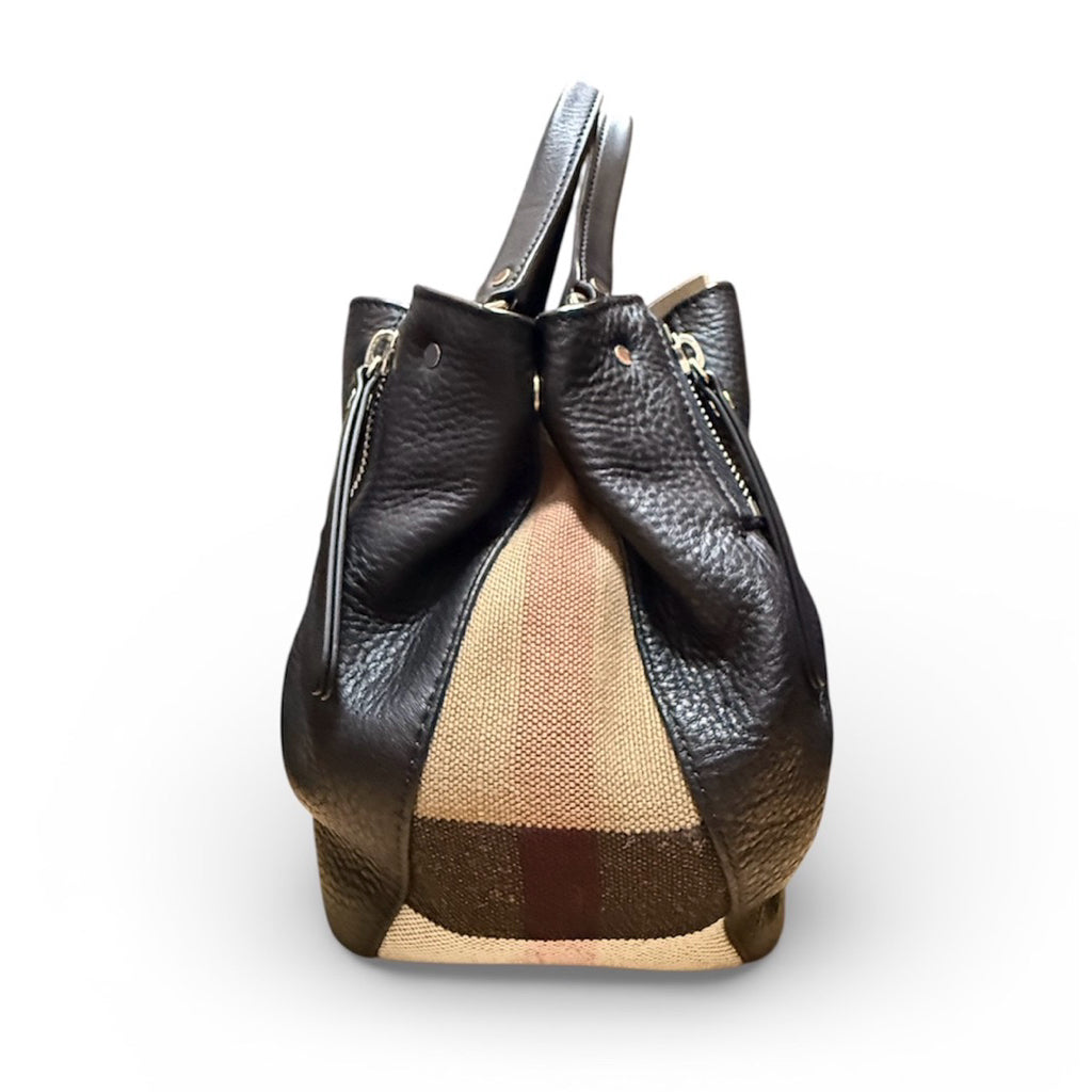 BURBERRY 3963675 MAIDSTONE 真皮格紋包 保證正品