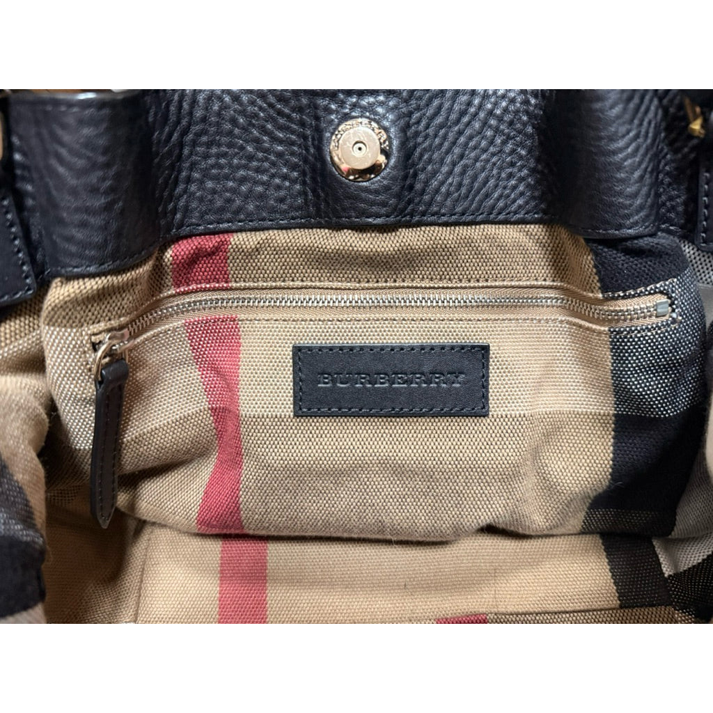BURBERRY 3963675 MAIDSTONE 真皮格紋包 保證正品