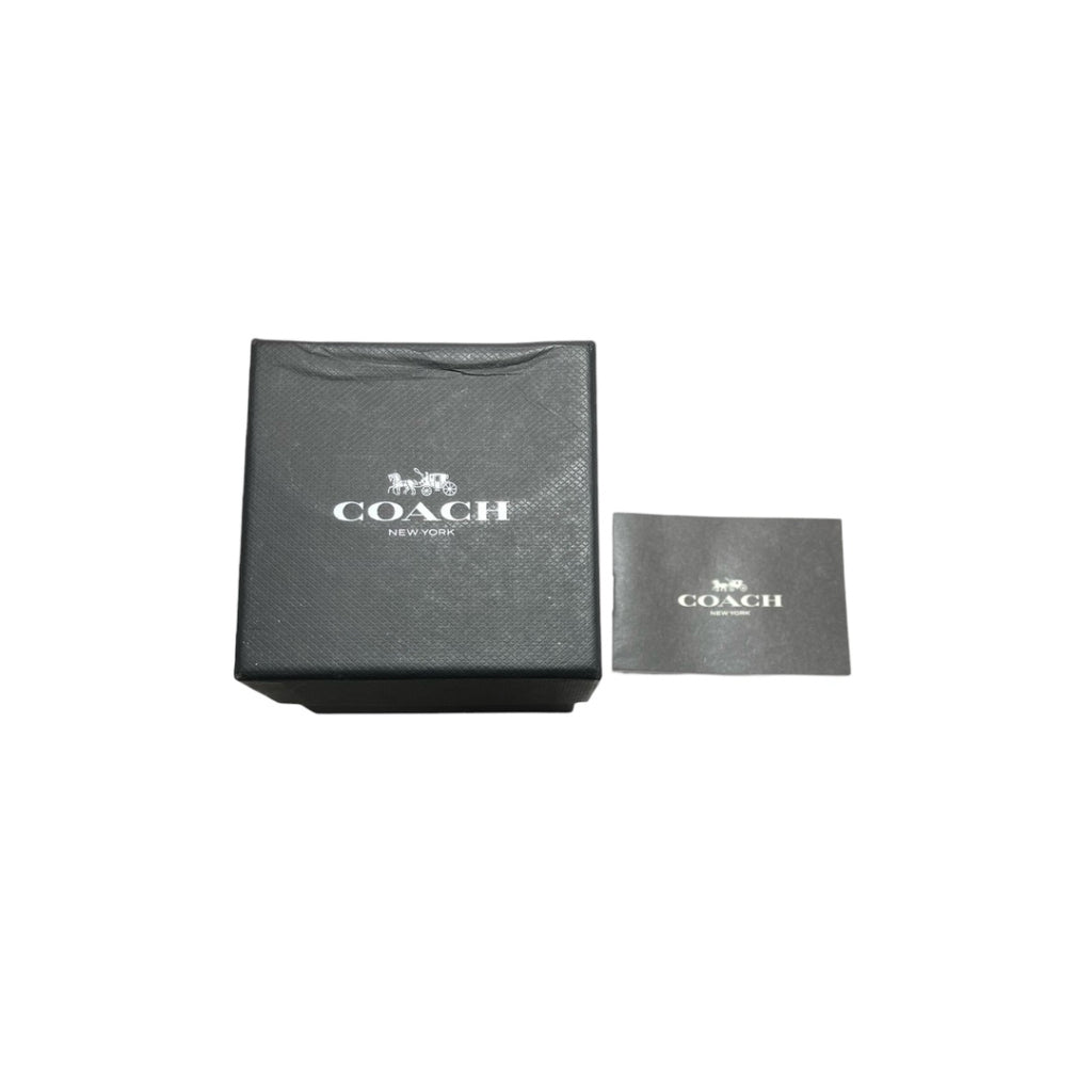 全新品含盒❗️❗️❗️COACH 玫瑰金 馬車 不鏽鋼錶帶 腕錶 保證正品