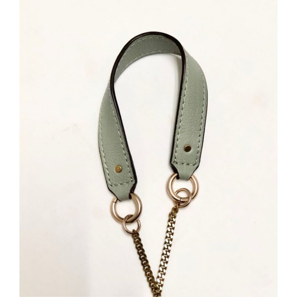 SEE BY CHLOE MINI JOAN 莫蘭迪綠 小方包 真皮 麂皮 可斜背 有防塵袋 保證正品